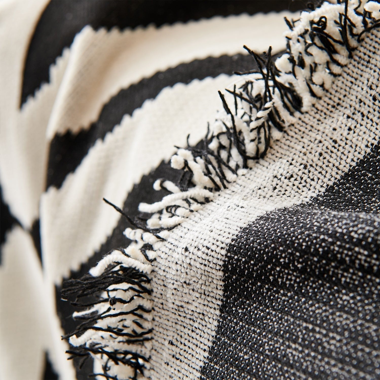 Pet-Friendly Boho Couch Cover · Black