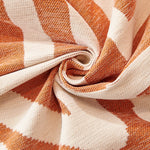 Pet-Friendly Boho Couch Cover · Terracotta