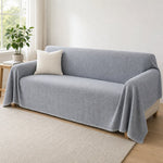 The Pet-Friendly Couch Cover in Stone Gray