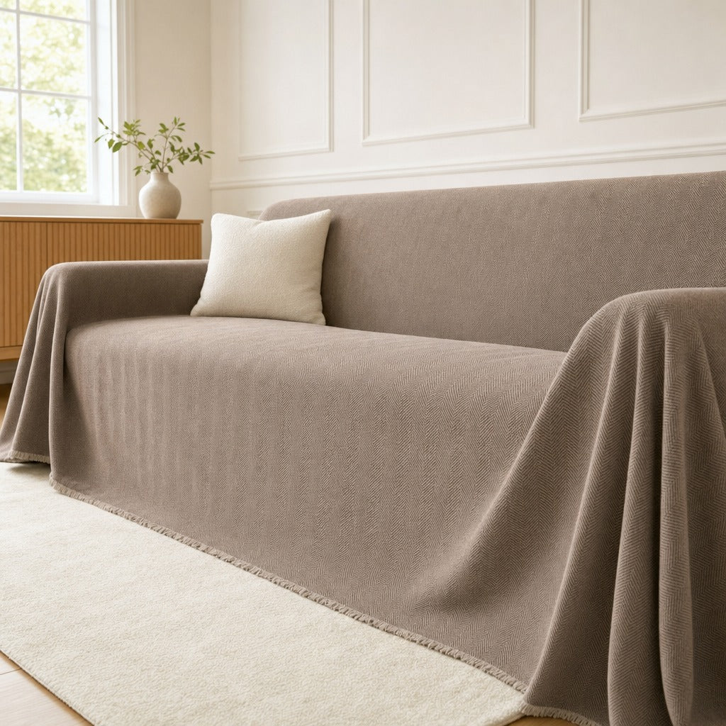 herringbone cover driftwood taupe hero