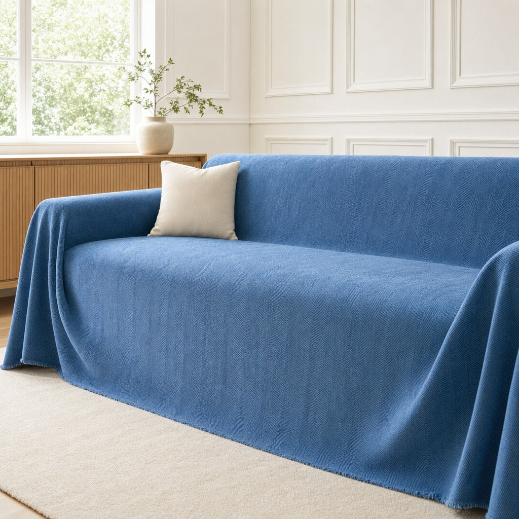 herringbone cover ocean blue hero