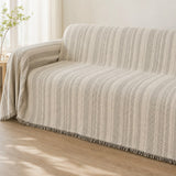 Pet-Friendly Herringbone Couch Cover · Ink Sketch