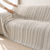 Pet-Friendly Herringbone Couch Cover · Ink Sketch