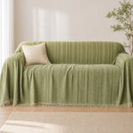 Pet-Friendly Herringbone Couch Cover · Olive Grove