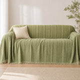 Pet-Friendly Herringbone Couch Cover · Olive Grove