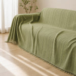 Pet-Friendly Herringbone Couch Cover · Olive Grove