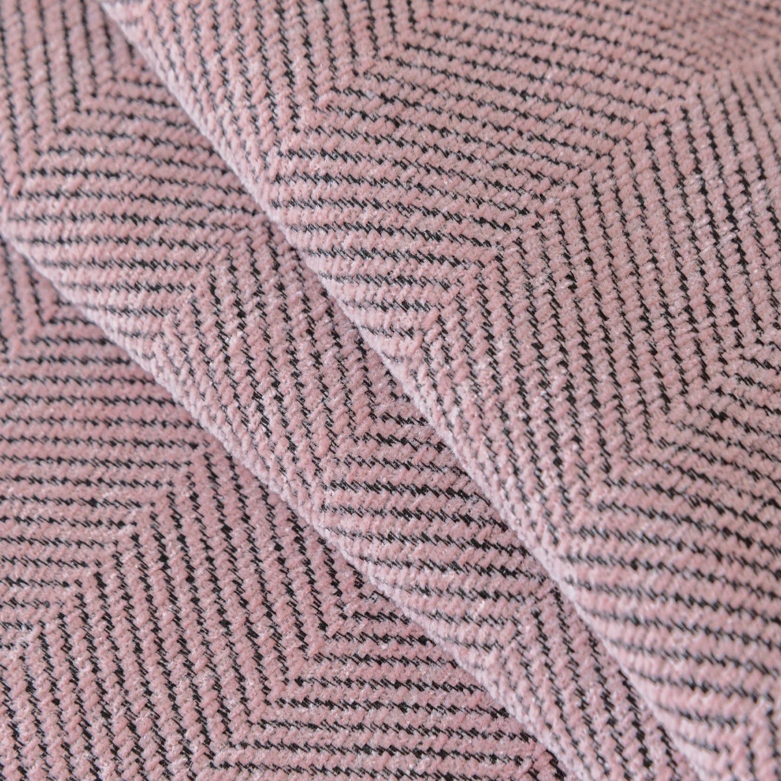 Pet-Friendly Herringbone Tassel Couch Cover · Heather Blush
