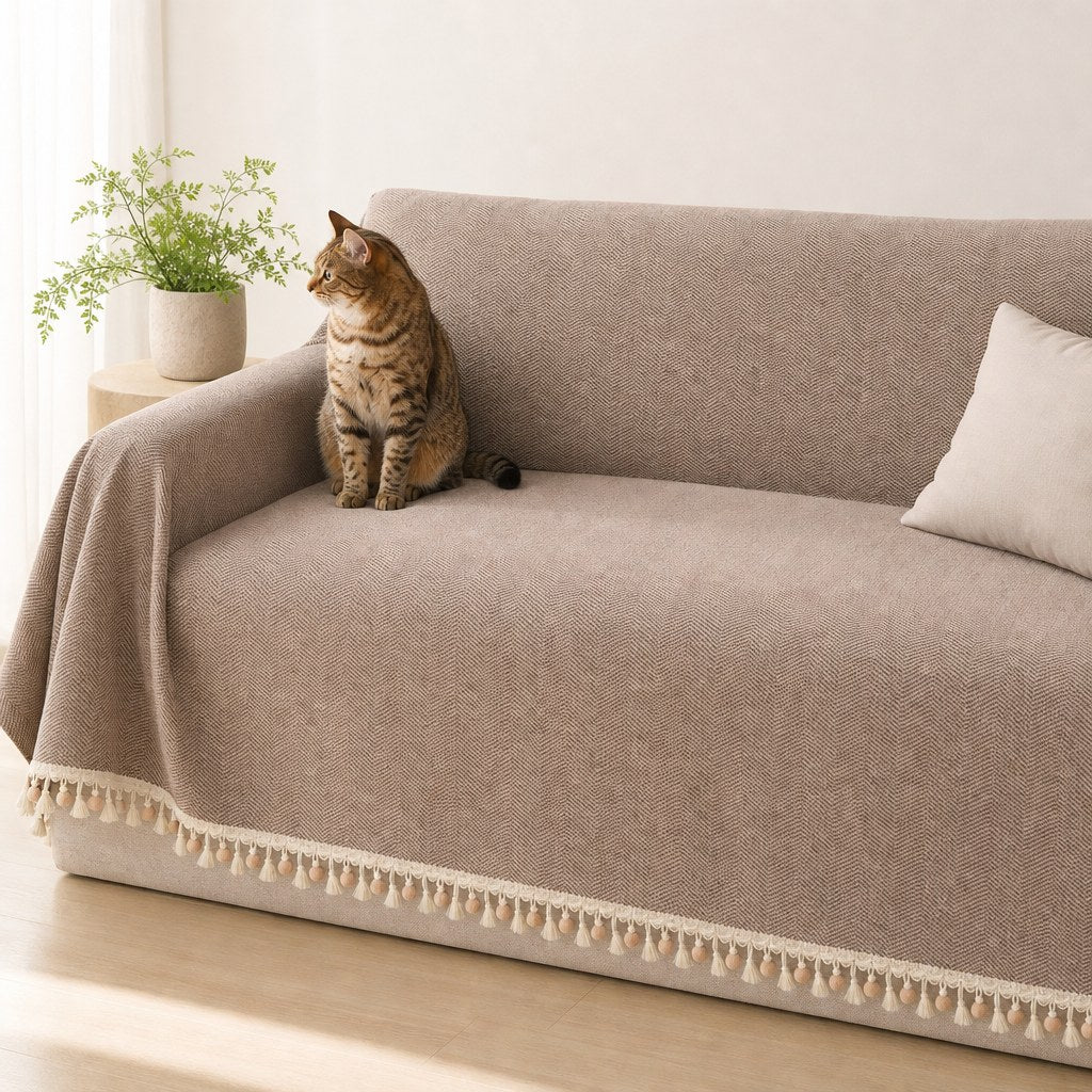 herringbone tassel mushroom 6 pet cat