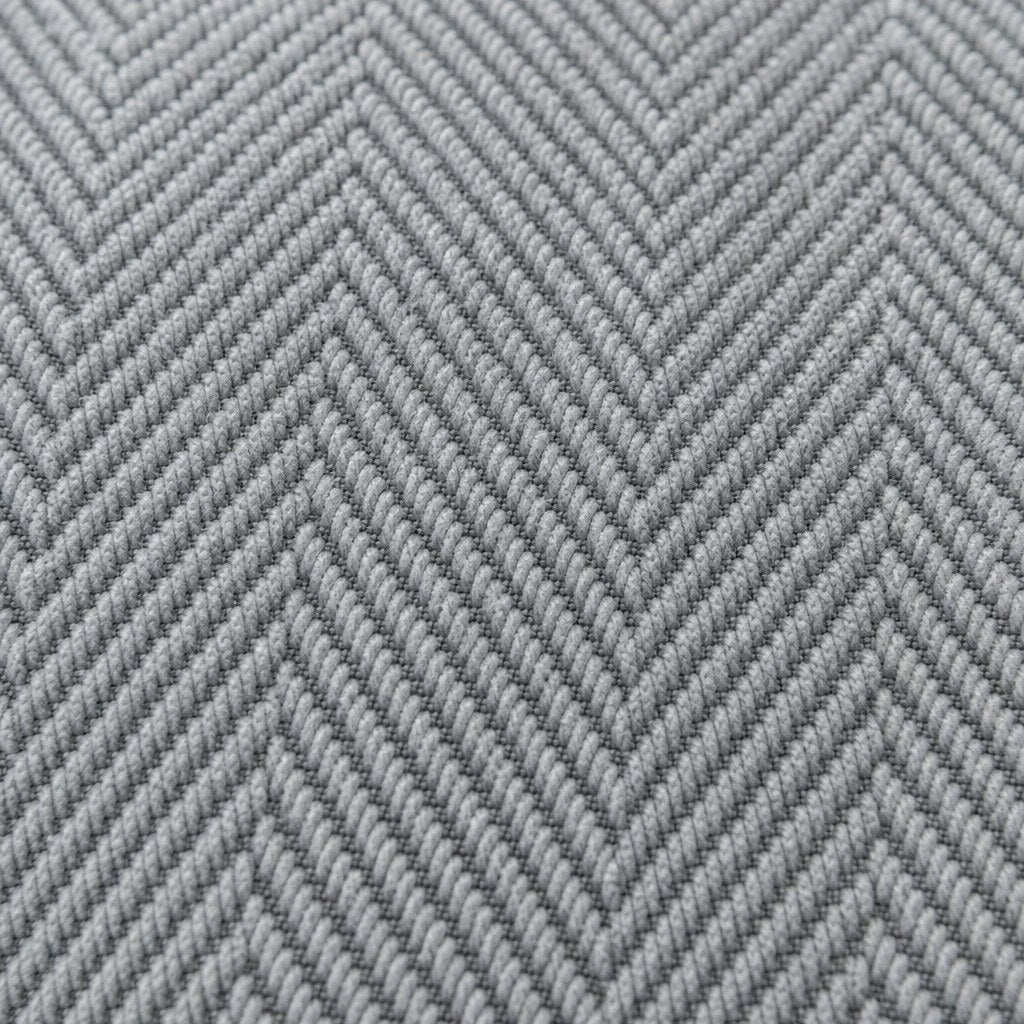 Pet-Friendly Herringbone Tassel Couch Cover · Slate Mist