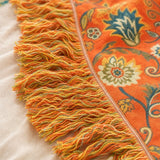 Close-up of the tassel fringe edge