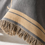Pet-Friendly Chenille Couch Cover · Gray Savanna