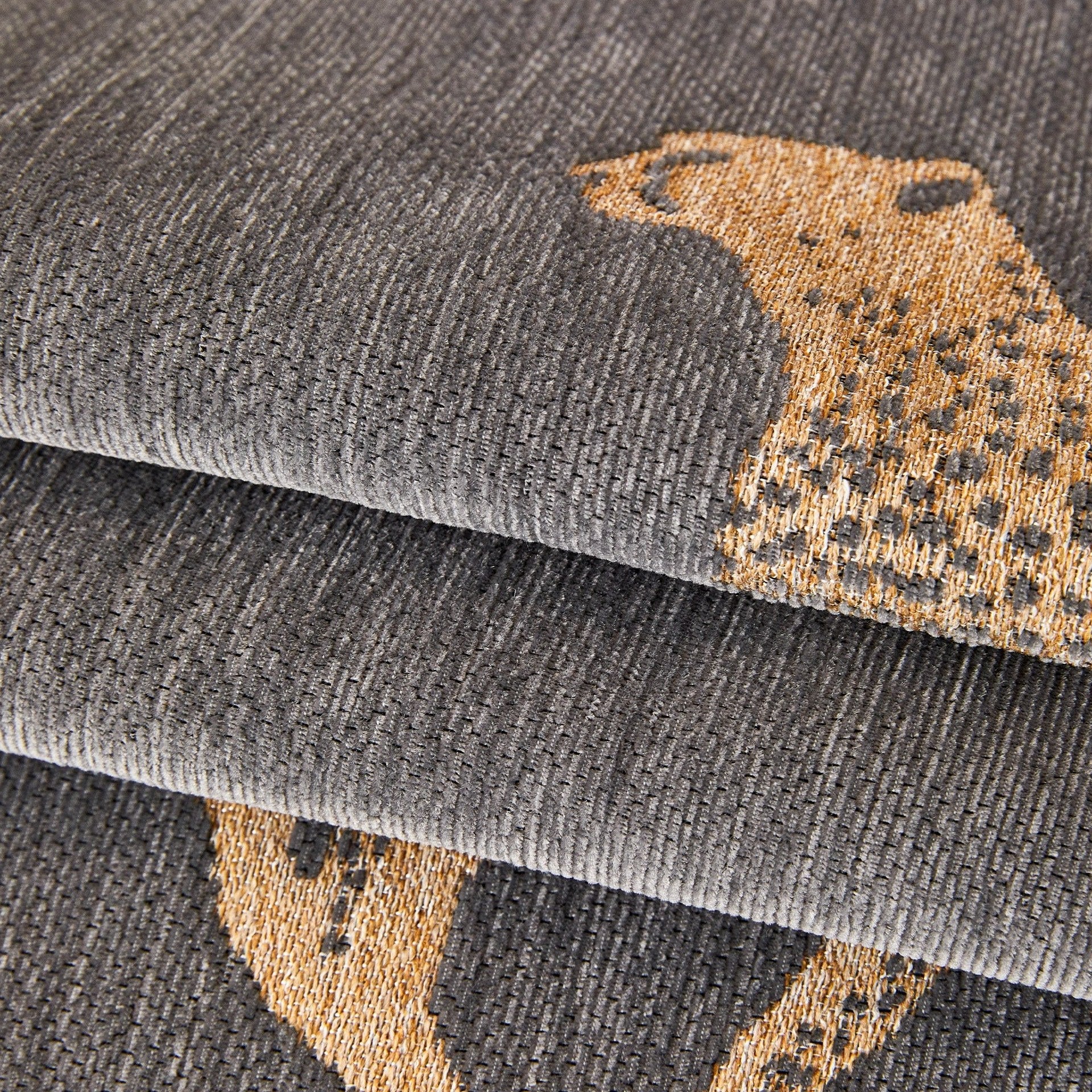 Pet-Friendly Chenille Couch Cover · Gray Savanna