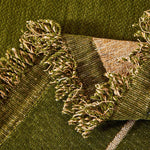 Pet-Friendly Chenille Couch Cover · Olive Cheetah