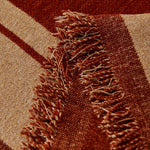 Pet-Friendly Chenille Couch Cover · Burnt Sunset