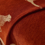 Pet-Friendly Chenille Couch Cover · Burnt Sunset