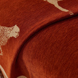 Pet-Friendly Chenille Couch Cover · Burnt Sunset