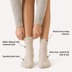 Sweater Socks - cuff