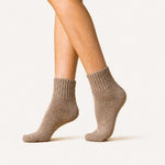 Sweater Socks - legs taupe